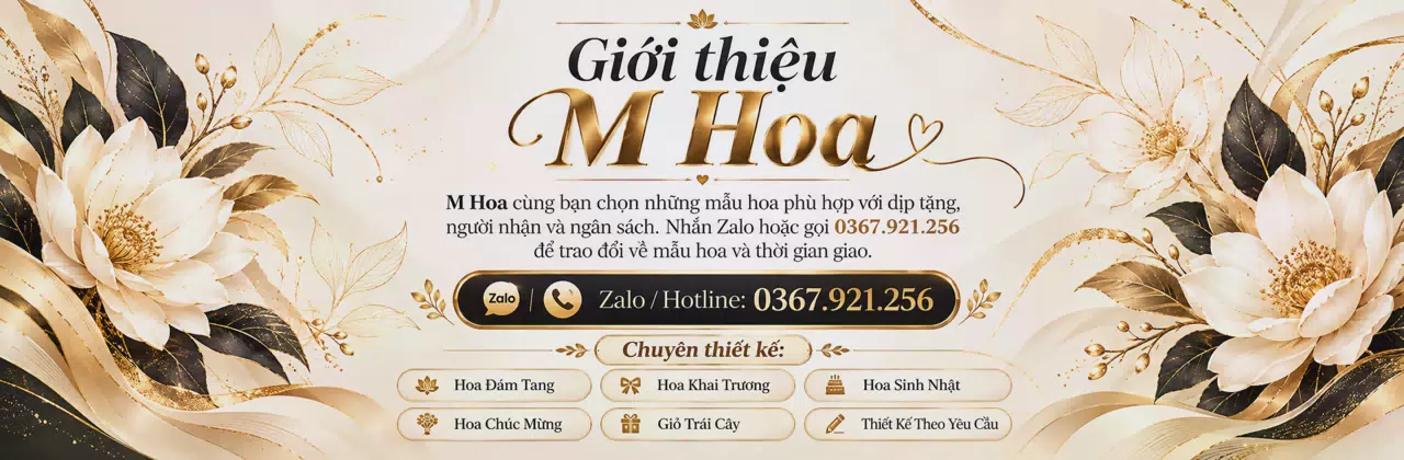 Ảnh bìa Shop hoa tươi Phường Khánh Hậu Tây Ninh - Gửi hoa đẹp, trao lời thương